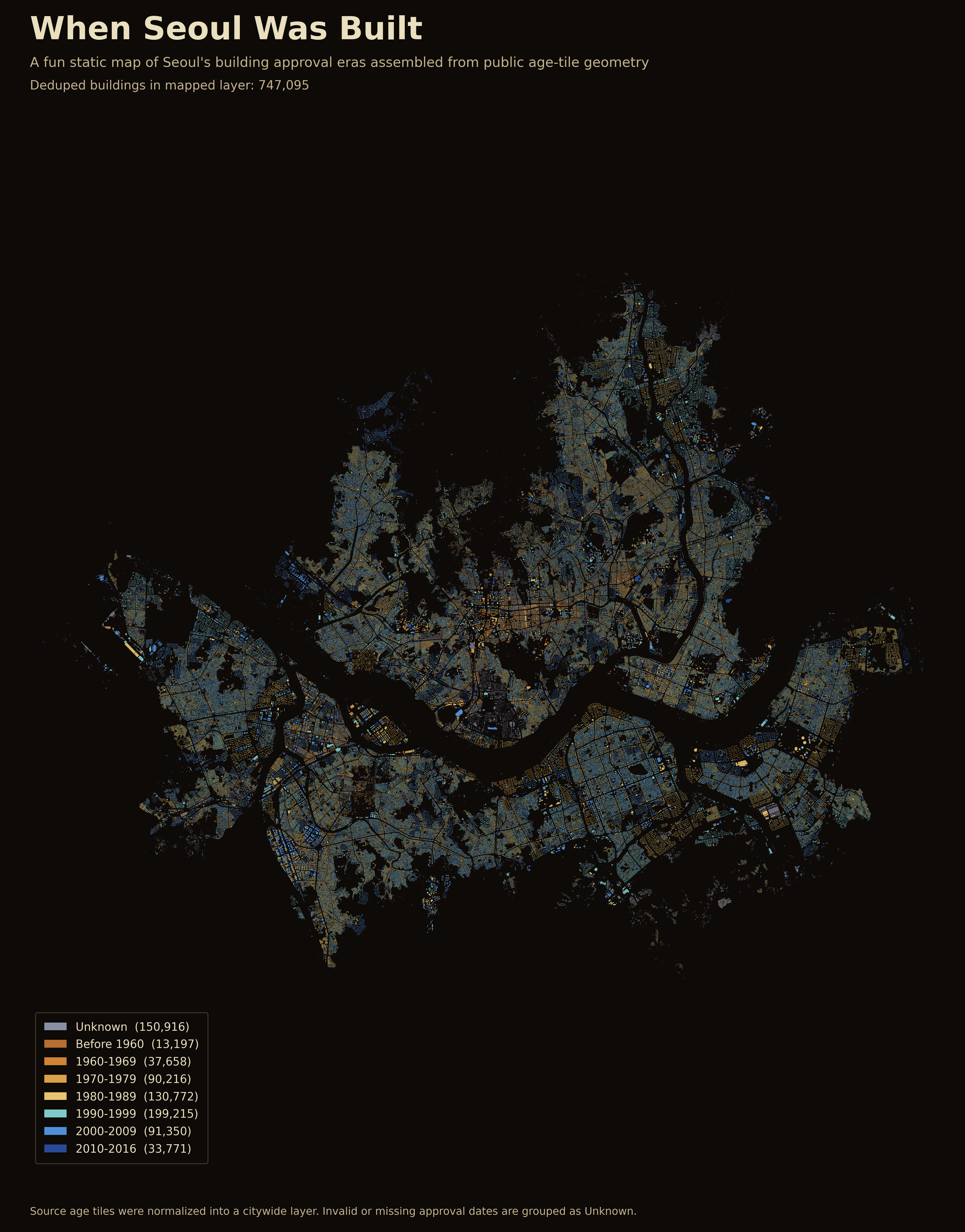 When Seoul Was Built map